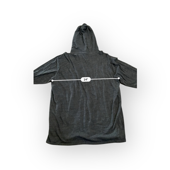 Polo Ralph Lauren Men’s Jersey Hooded T-Shirt Black Marl Heather Sz 2XLT - Picture 4 of 8